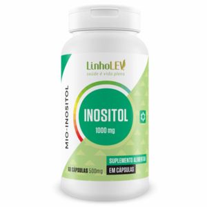 INOSITOL 500mg 60 CÁPSULAS LINHO LEV