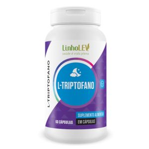 L TRIPTOFANO 180mg 60 CÁPSULAS LINHO LEV