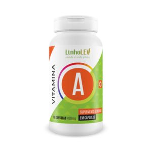 VITAMINA A 400mg  60 CÁPSULAS LINHO LEV