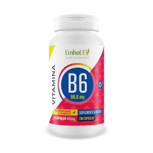 VITAMINA B6 400 MG 60 CÁPSULAS LINHO LEV