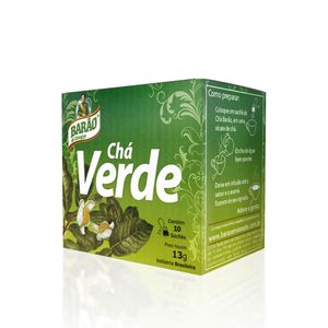 CHA VERDE 10 SACHÊS 13g BARÃO