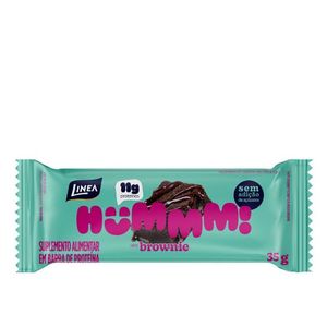 BARRA PROTEINA HUMMM SABOR BROWNIE 35g LINEA