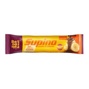 SUPINO ZERO BANANA COM CHOCOLATE PRETO 24g BANANA BRASIL