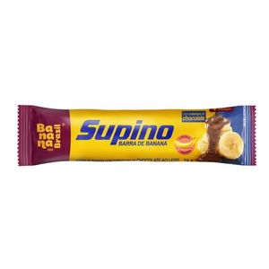 SUPINO BANANA COM CHOCOLATE AO LEITE 28g  BANANA BRASIL