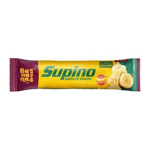 SUPINO BANANA COM CHOCOLATE BRANCO 28g BANANA BRASIL