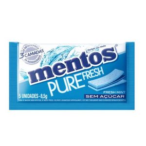 MENTOS PURE FRESH MINT 5 GOMAS 8,5g PERFETTI