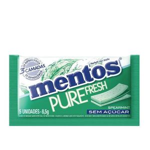 MENTOS PURE FRESH SPEARMINT 5 GOMAS 8,5g PERFETTI