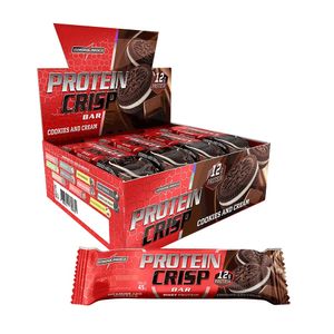 PROTEIN CRISP BAR COOKIES AND CREAM 45g INTEGRALMEDICA