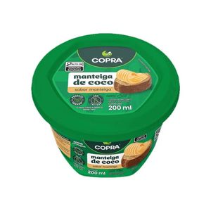 MANTEIGA DE COCO SABOR MANTEIGA 200g COPRA