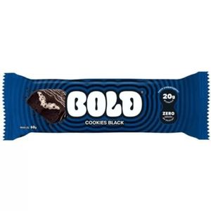BARRA PROTEICA COOKIES BLACK 60 GR BOLD
