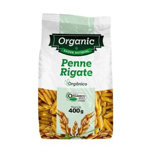 PENNE RIGATE ORGÂNICO 400g SAÚDE NATURAL