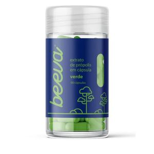 EXTRATO PRÓPOLIS VERDE 500mg 90 CÁPSULAS BEEVA