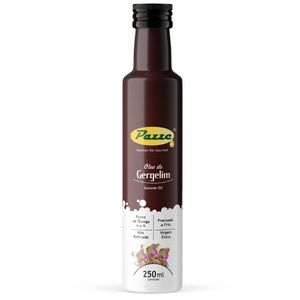 ÓLEO DE GERGELIM EXTRA VIRGEM 250ml PAZZE