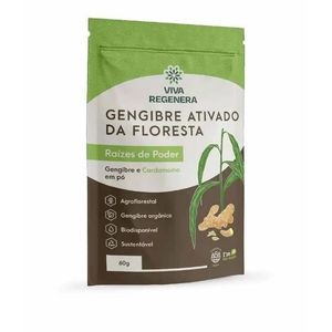 GENGIBRE ATIVADO C CARDAMOMO EM PO 60 GR