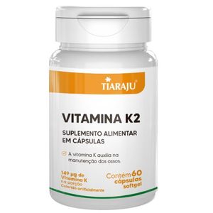 VITAMINA K2 60 CÁPSULAS SOFTGEL TIARAJU