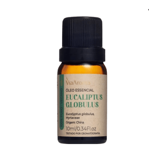 ÓLEO ESSENCIAL EUCALIPTUS GLOBULUS 10ml VIA AROMA