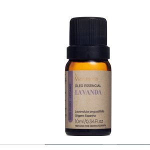ÓLEO ESSENCIAL DE LAVANDA 10ml VIA AROMA