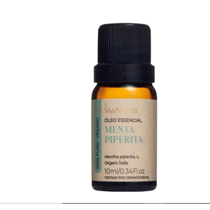 ÓLEO ESSENCIAL MENTA PIPERITA 10ml VIA AROMA