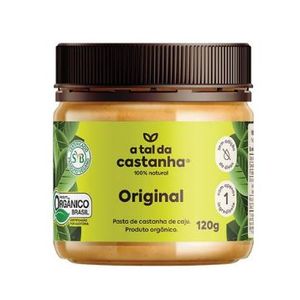 PASTA DE CASTANHA DE CAJU ORGÂNICO ORIGINAL 120g  A TAL DA CASTANHA