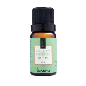 ESSÊNCIA EUCALIPTO E HORTELÃ 10ml  VIA AROMA
