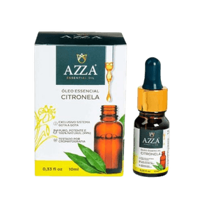 ÓLEO ESSENCIAL CITRONELA 10ml  AZZA