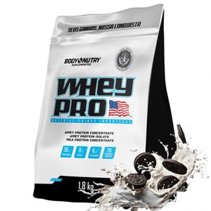 WHEY PRO REFIL SABOR COOKIES E CREAM 900g BODY NUTRY