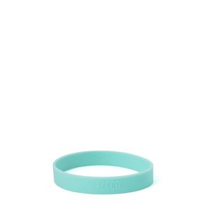 ANEL DE SILICONE TURQUESA PACCO