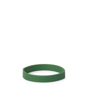 ANEL DE SILICONE VERDE MILITAR  PACCO