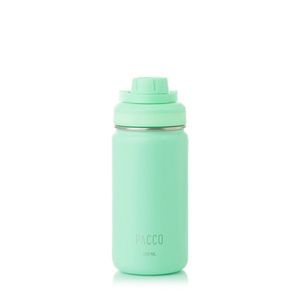GARRAFA TÉRMICA EM INOX MENTA 350ml PACCO