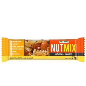 NUTMIX DIET SEM GLÚTEN AMÊNDOAS & DAMASCO 27g PROLEV