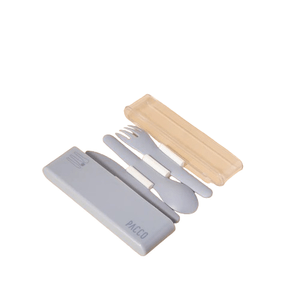 CONJUNTO DE TALHER EASY SET AZUL CLARO PACCO