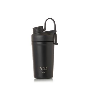 COPO TÉRMICO SHAKER EM INOX PRETO 600ml PACCO
