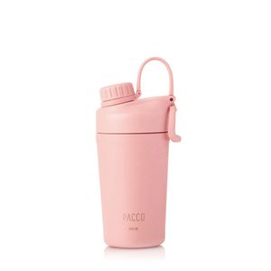COPO TÉRMICO SHAKER EM INOX ROSE 600ml PACCO