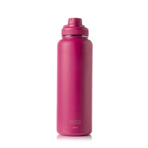 GARRAFA TÉRMICA EM INOX FUCSIA 1200ml PACCO