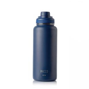 GARRAFA TÉRMICA EM INOX MARINHO 950ml PACCO