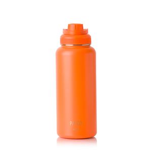 GARRAFA TÉRMICA EM INOX ORANGE 950 ML PACCO