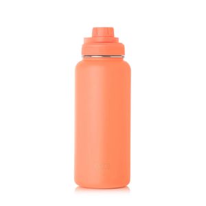 GARRAFA TÉRMICA EM INOX PÊSSEGO 950ml PACCO