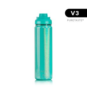 GARRAFA TÉRMICA EM INOX PURETASTE TURMALINA 650ml PACCO