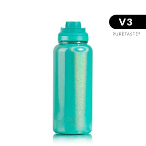GARRAFA TÉRMICA EM INOX PURETASTE TURMALINA 950ml PACCO