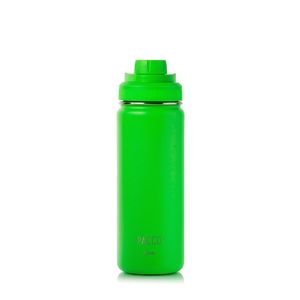GARRAFA TÉRMICA EM INOX VERDE 500 ML PACCO