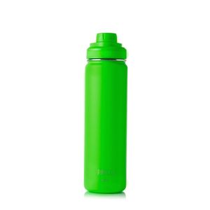 GARRAFA TÉRMICA EM INOX VERDE 650 ML PACCO