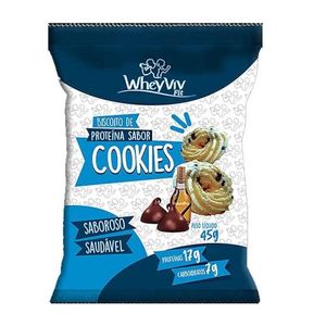 BISCOITO DE PROTEÍNA SABOR COOKIES 45g WHEYVIV
