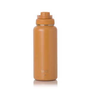 GARRAFA TÉRMICA EM INOX CARAMELO 950 ML PACCO