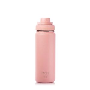 GARRAFA TÉRMICA EM INOX ROSE 500ml PACCO