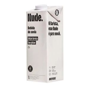 BEBIDA DE AVEIA SEM GLÚTEN BARISTA 1LITRO NUDE
