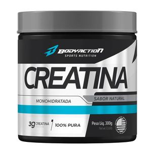 CREATINE MONOHYDRATE SABOR NATURAL 300g BODYACTION