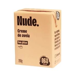 CREME DE AVEIA SEM GLÚTEN 200g NUDE