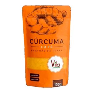 CURCUMA EM PO 100 GR VILA ALIMENTOS