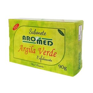 SABONETE DE ARGILA VERDE 90 GR AROMED
