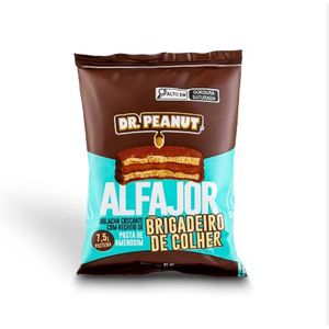 ALFAJOR COM WHEY SABOR BRIGADEIRO DE COLHER 55g DR PEANUT